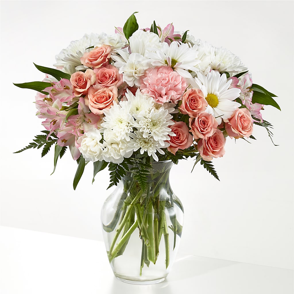 Blush Crush Bouquet – Vincent Fleuriste, Sainte-julie PQ