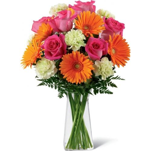 Bouquet Bonheur Absolu – Vincent Fleuriste, Sainte-julie PQ
