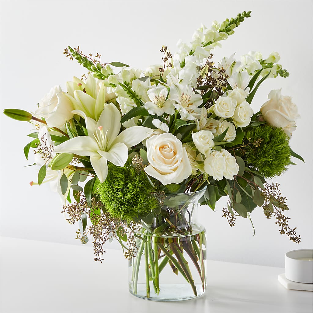 Fresh Linen Bouquet – Vincent Fleuriste, Sainte-julie PQ