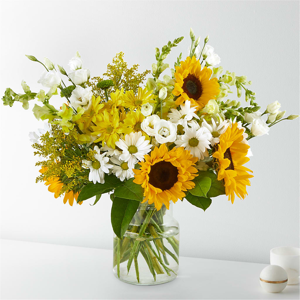 Hello Sunshine Bouquet – Vincent Fleuriste, Sainte-julie PQ