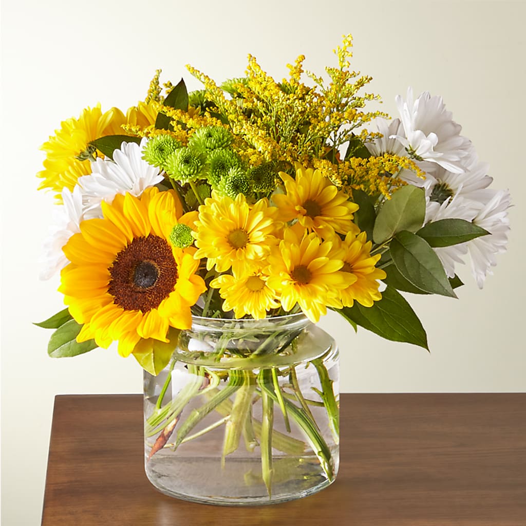 Hello Sunshine Bouquet – Vincent Fleuriste, Sainte-julie PQ