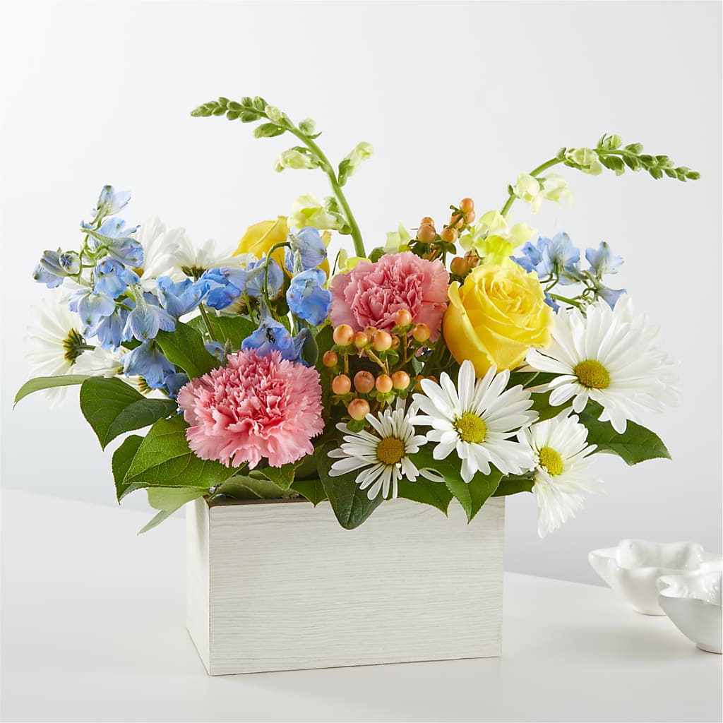 Sun Salutation Box Bouquet – Vincent Fleuriste, Sainte-julie PQ
