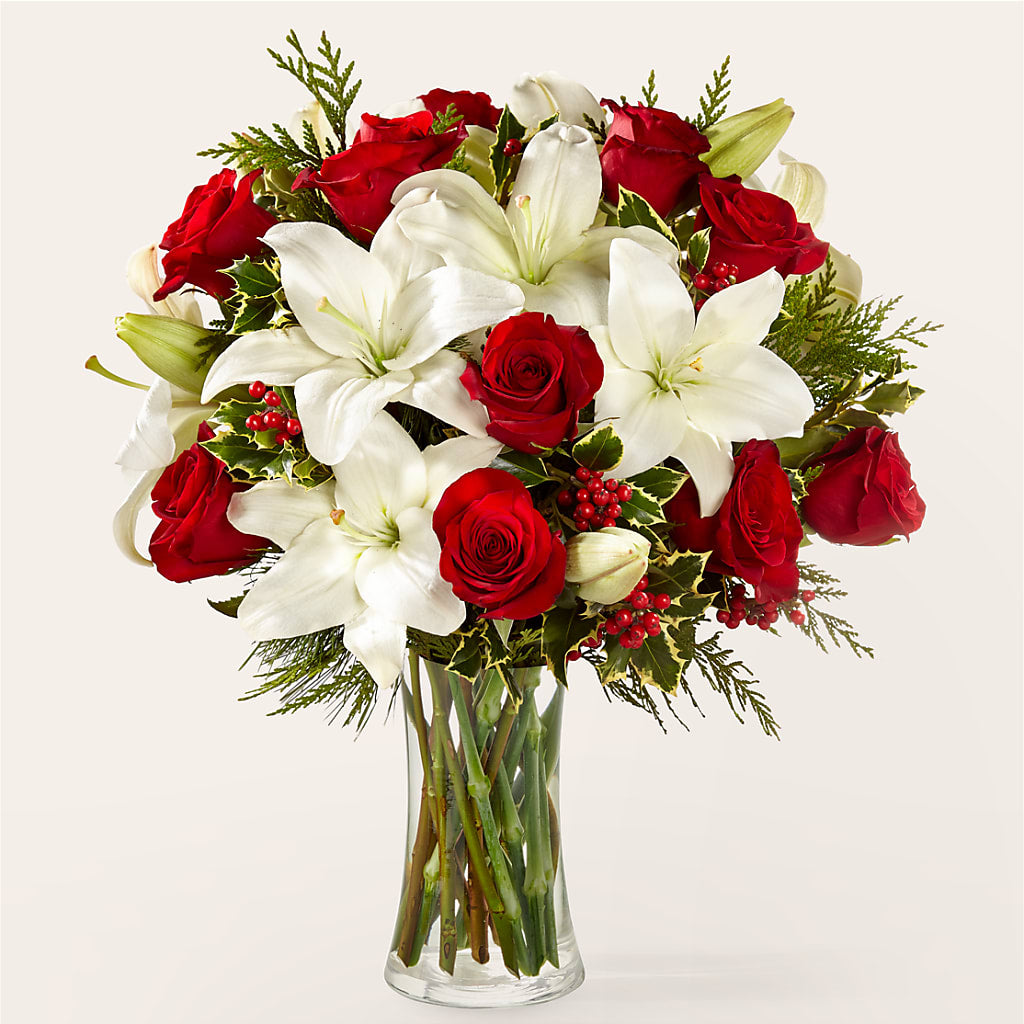 Sparkling Snowflakes Bouquet – Vincent Fleuriste, Sainte-julie PQ
