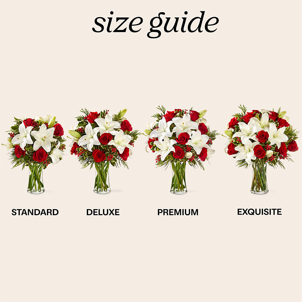 Sparkling Snowflakes Bouquet – Vincent Fleuriste, Sainte-julie PQ