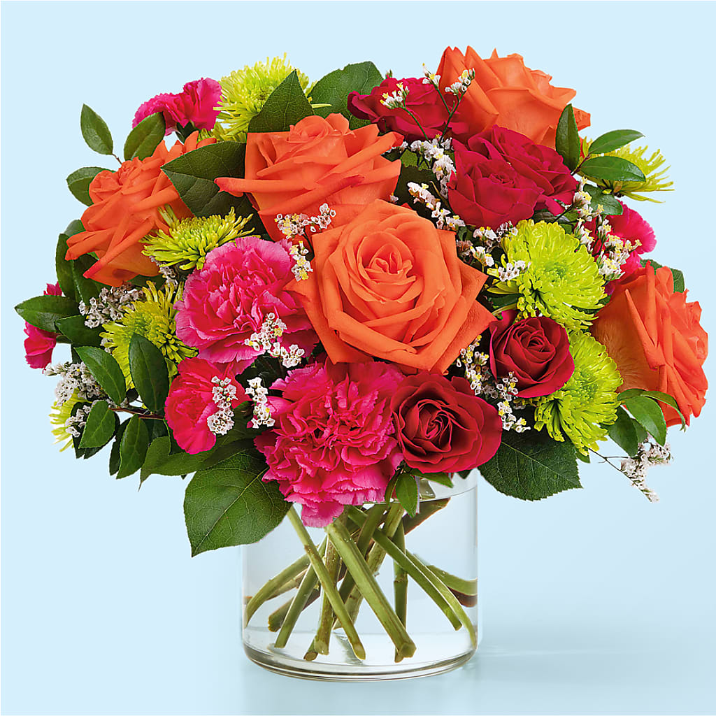 Colorful Carnival Bouquet – Vincent Fleuriste, Sainte-julie PQ