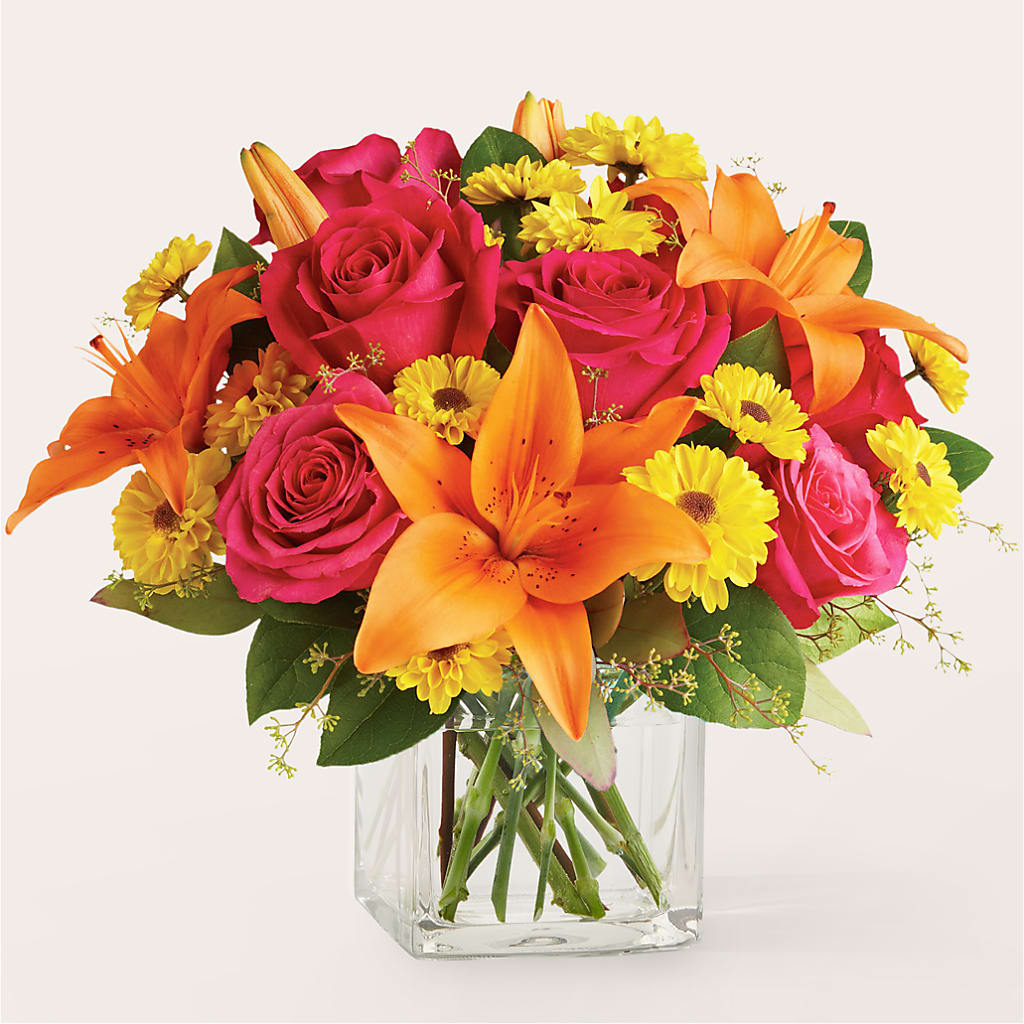 Neon Lights Bouquet – Vincent Fleuriste, Sainte-julie PQ