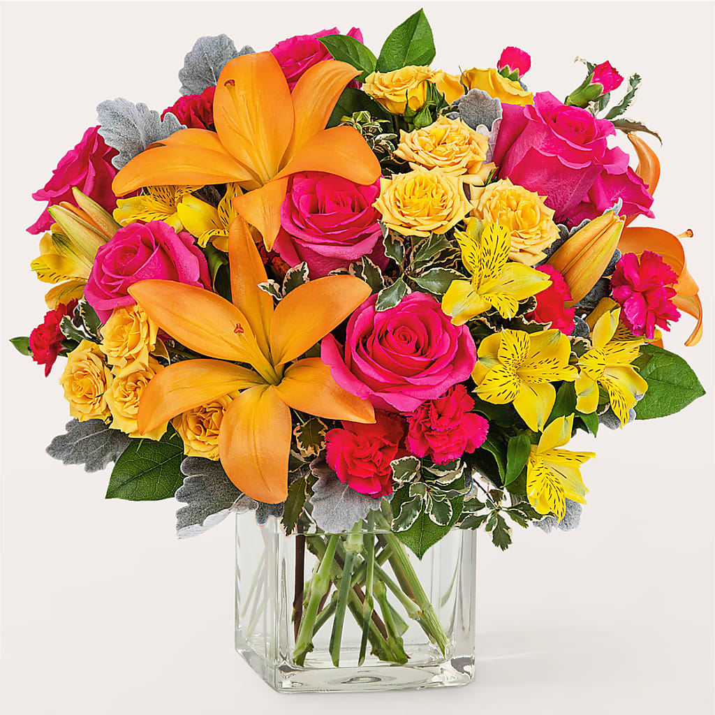 To the Tropics Bouquet – Vincent Fleuriste, Sainte-julie PQ