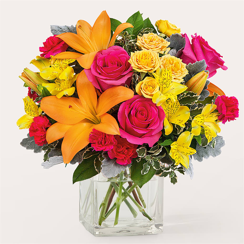To the Tropics Bouquet – Vincent Fleuriste, Sainte-julie PQ