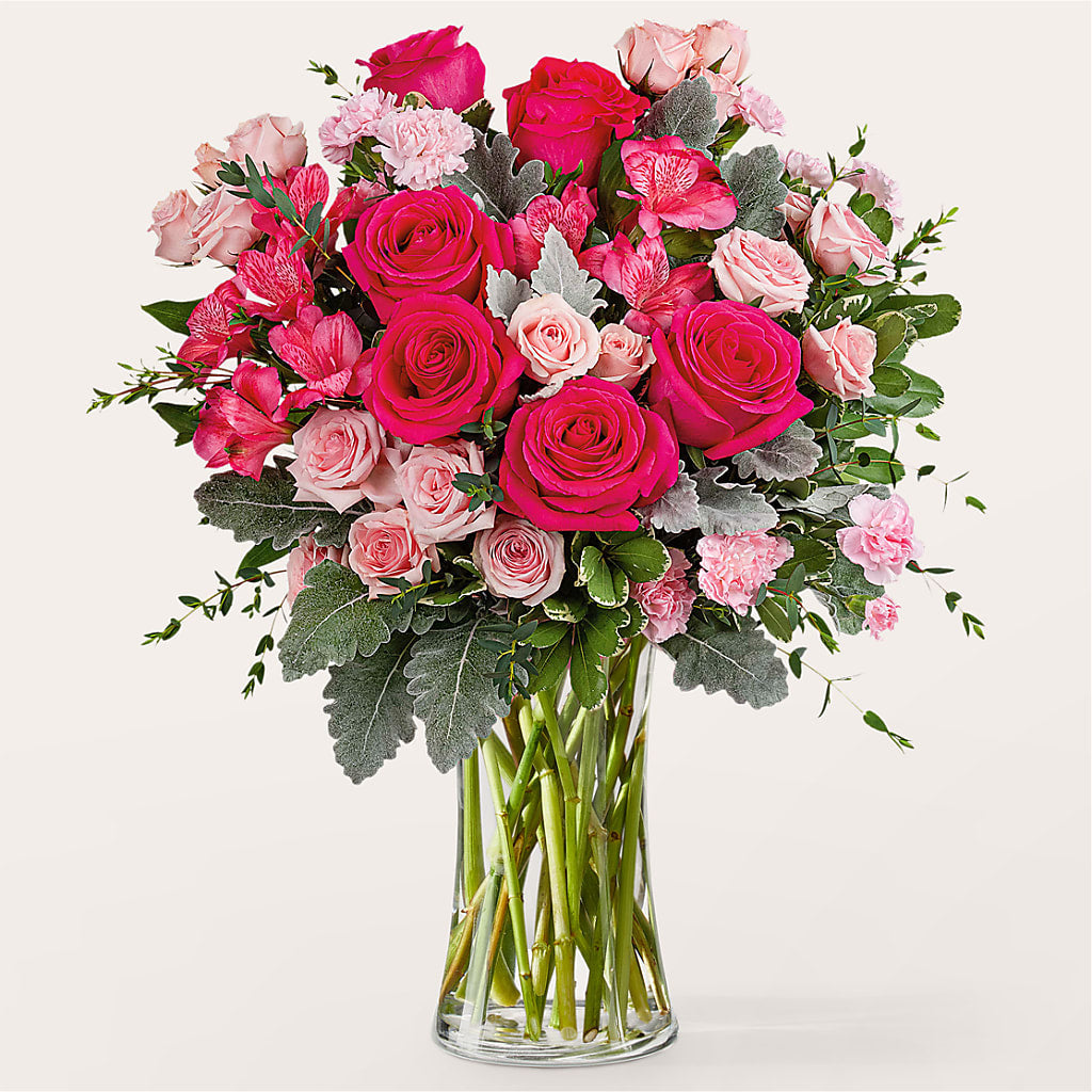 Tickled Pink Bouquet – Vincent Fleuriste, Sainte-julie PQ