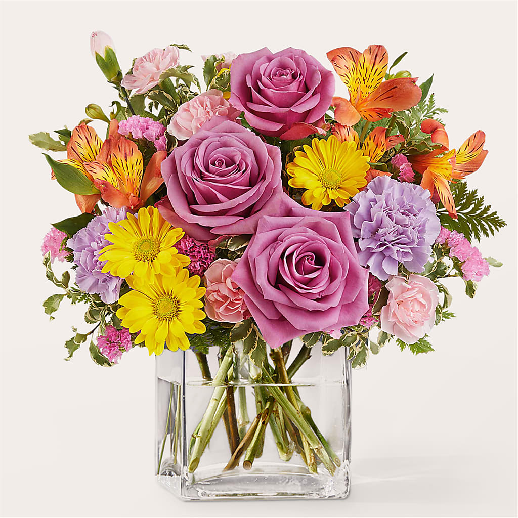 Shades of Happiness Bouquet – Vincent Fleuriste, Sainte-julie PQ