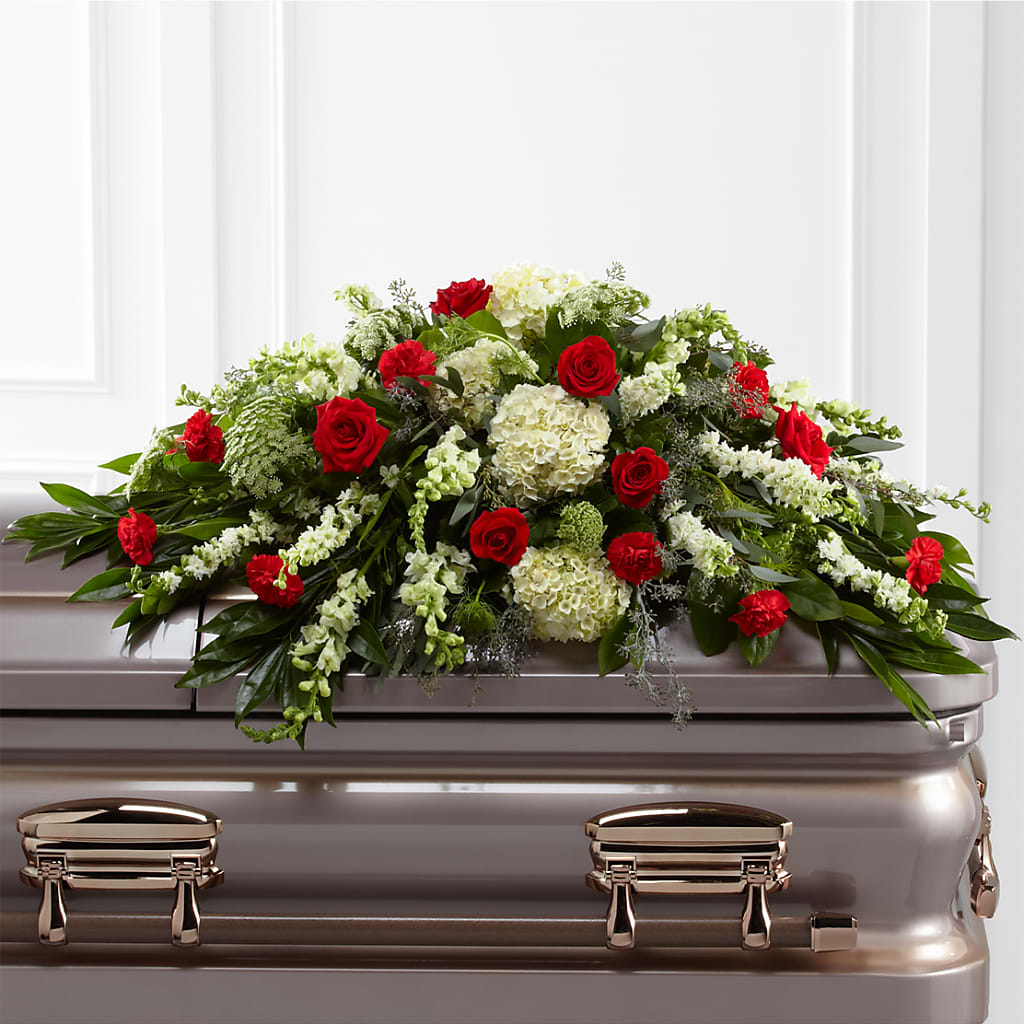 Sincerity Casket Spray – Vincent Fleuriste, Sainte-julie PQ