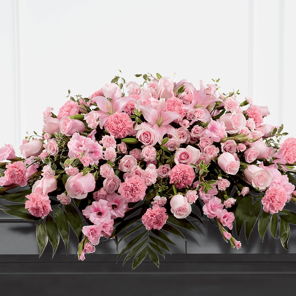 Garden of Comfort Casket Spray (Standard) – Vincent Fleuriste, Sainte-julie PQ