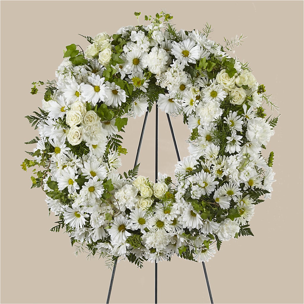 Faithful Wishes Wreath – Vincent Fleuriste, Sainte-julie PQ