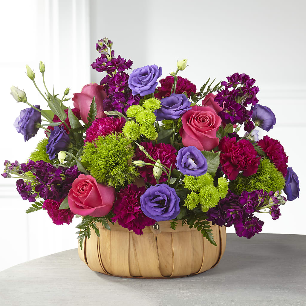 Serene Sanctuary Basket – Vincent Fleuriste, Sainte-julie PQ