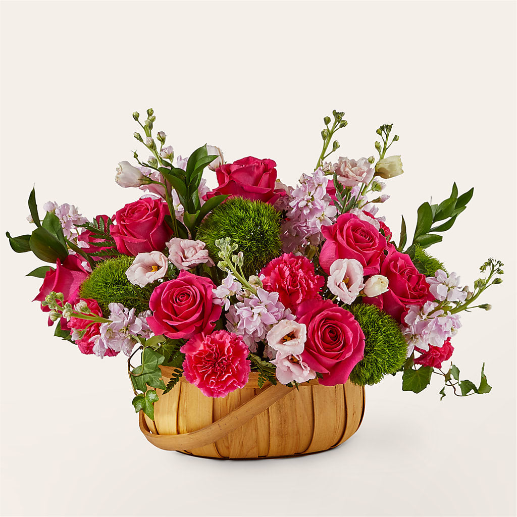 Radiance in Bloom Basket – Vincent Fleuriste, Sainte-julie PQ
