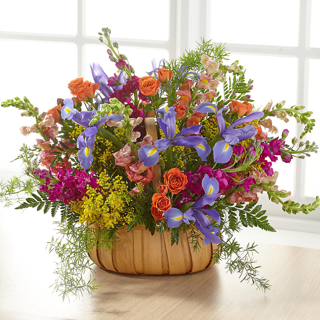 Garden of Life Basket – Vincent Fleuriste, Sainte-julie PQ
