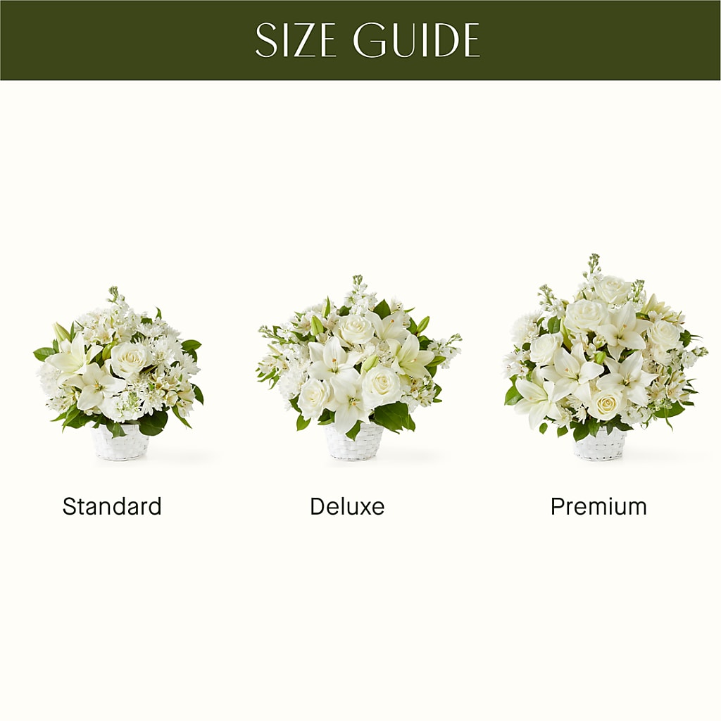Peaceful Reflections Arrangement – Vincent Fleuriste, Sainte-julie PQ