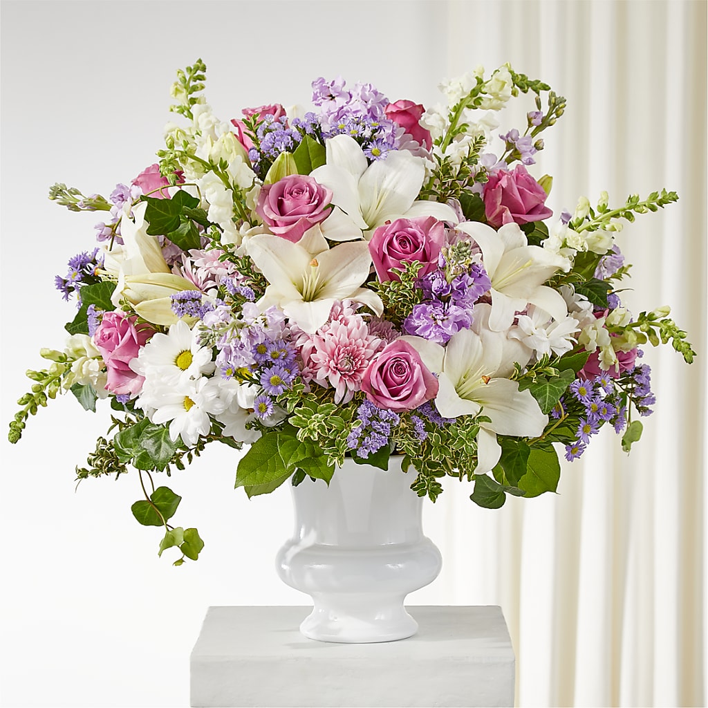 Remarkable Life Urn Arrangement – Vincent Fleuriste, Sainte-julie PQ