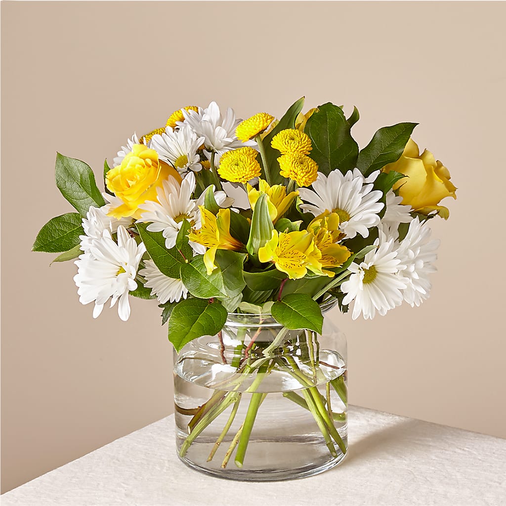 Sunny Sentiments Bouquet – Vincent Fleuriste, Sainte-julie PQ