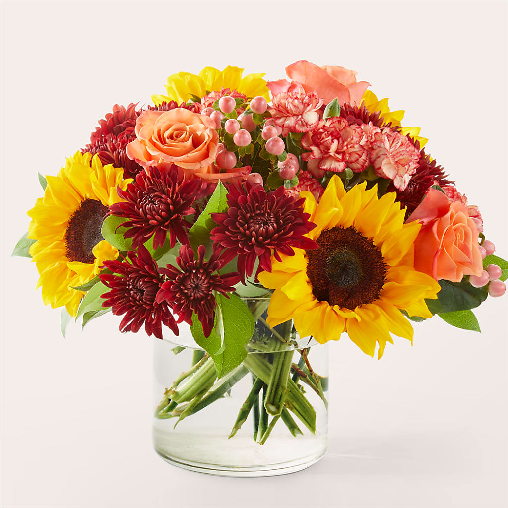 September Sunset Bouquet – Vincent Fleuriste, Sainte-julie PQ