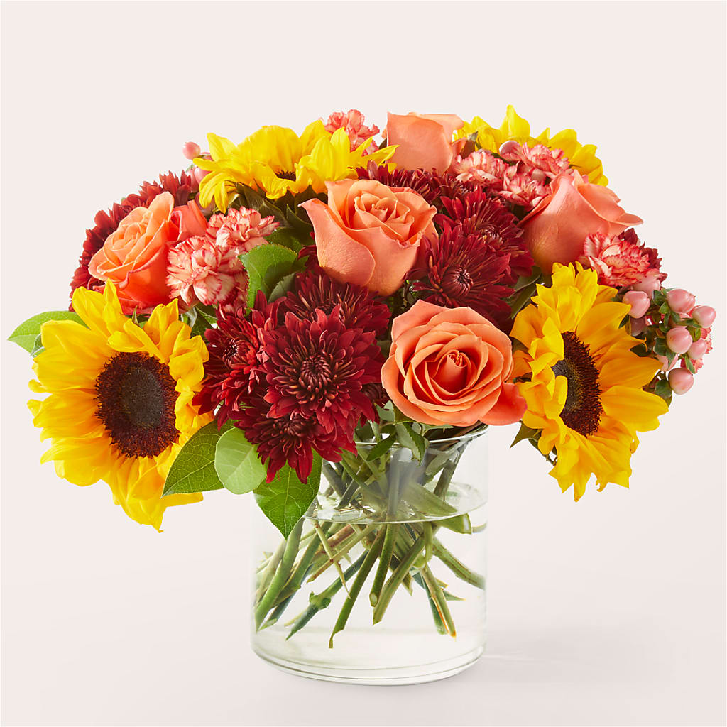 September Sunset Bouquet – Vincent Fleuriste, Sainte-julie PQ