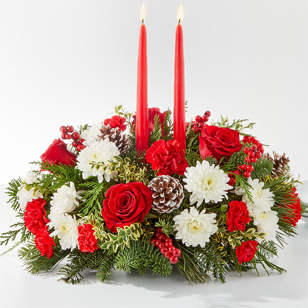 Holiday Soiree Centerpiece – Vincent Fleuriste, Sainte-julie PQ