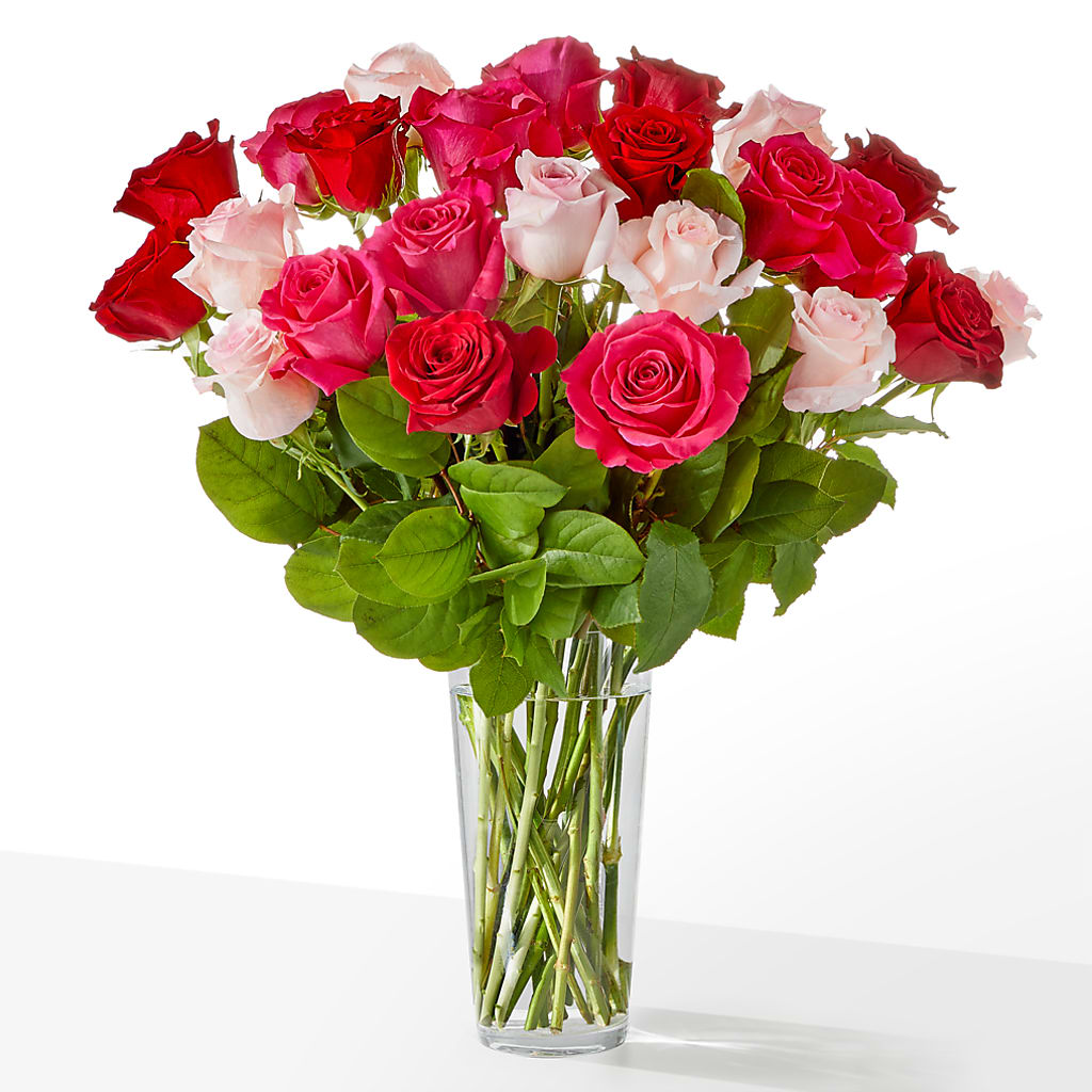 Charming Rose Bouquet – Vincent Fleuriste, Sainte-julie PQ