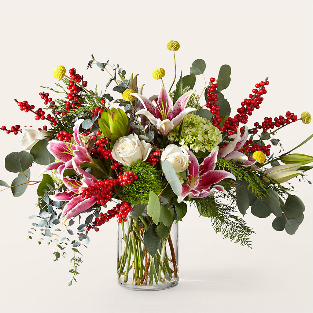 Berry & Bright Bouquet – Vincent Fleuriste, Sainte-julie PQ
