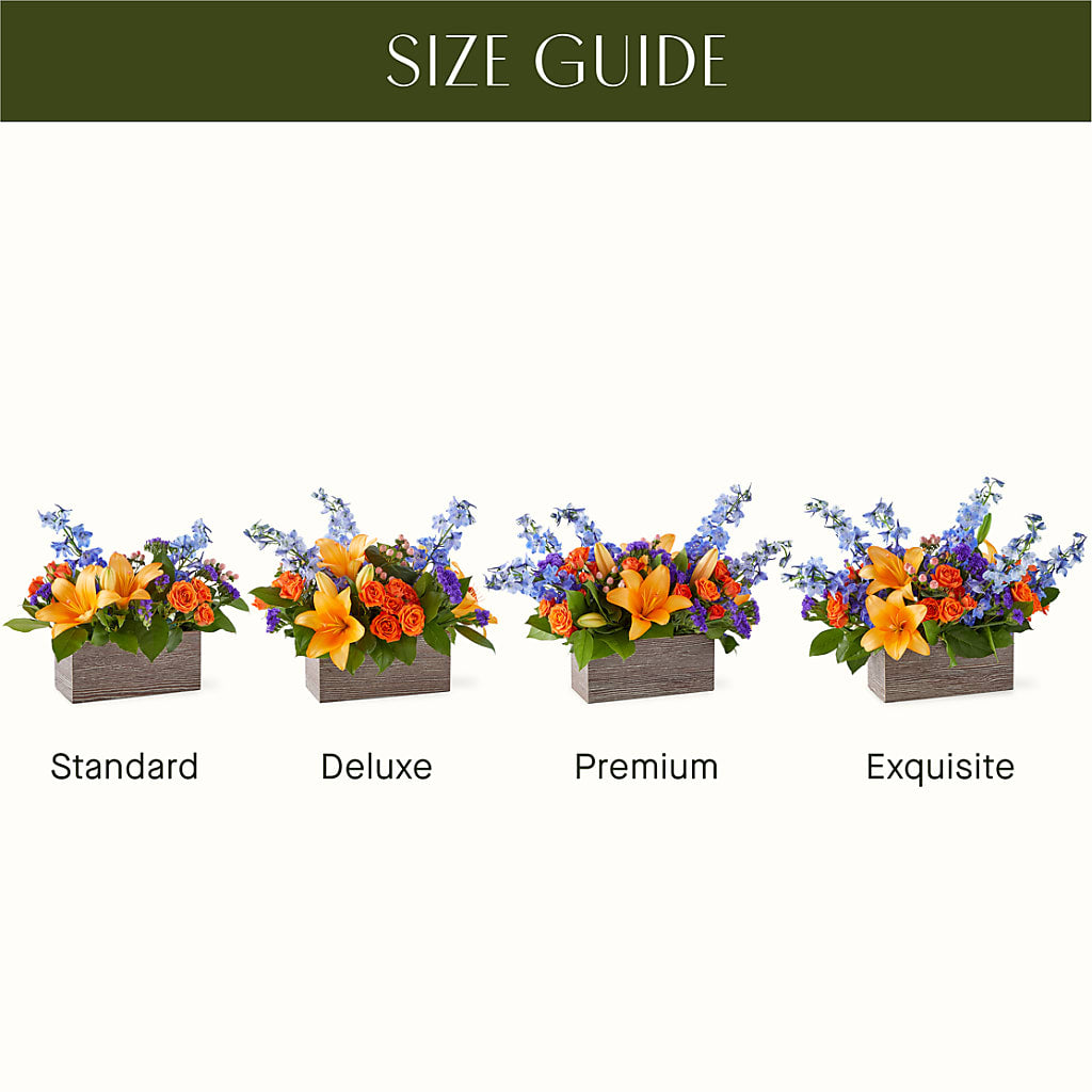 Radiant Citrus Box Bouquet –  Vincent Fleuriste, Sainte-julie PQ