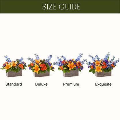 Radiant Citrus Box Bouquet –  Vincent Fleuriste, Sainte-julie PQ