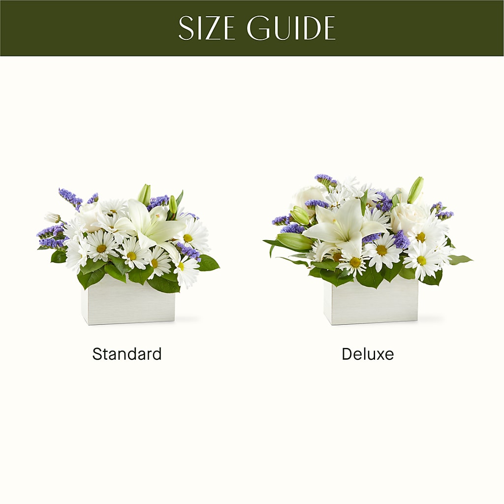 Beyond Blue Box Bouquet –  Vincent Fleuriste, Sainte-julie PQ