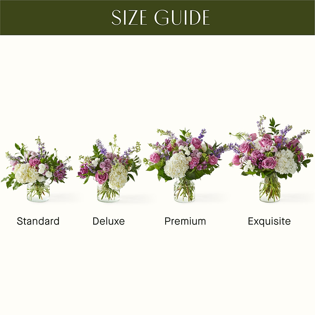 Violet Caress Bouquet –  Vincent Fleuriste, Sainte-julie PQ