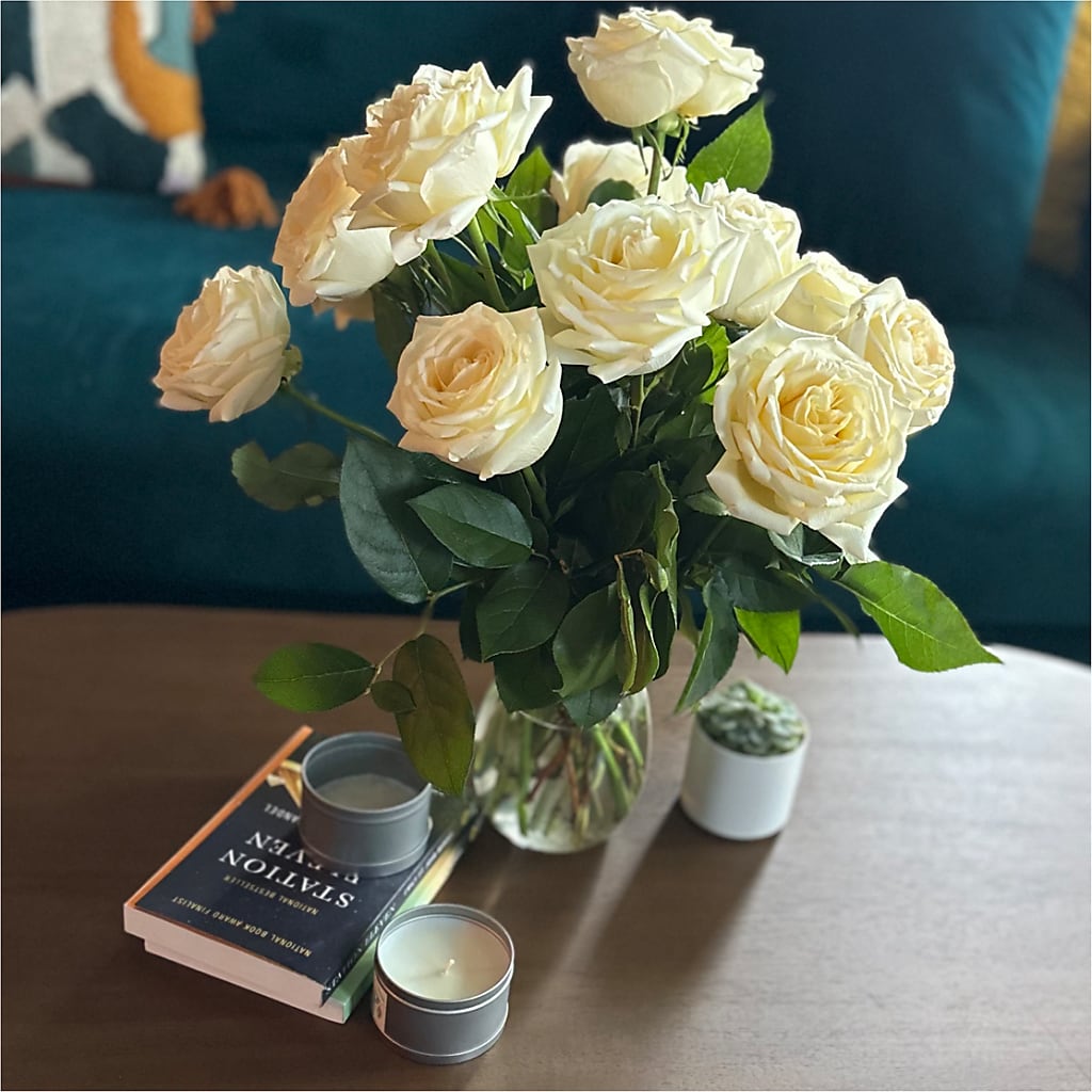 Long Stem Yellow Rose Bouquet –  Vincent Fleuriste, Sainte-julie PQ