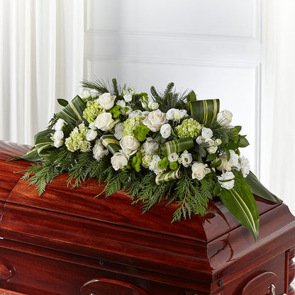 Hopeful Gesture Casket Spray –  Vincent Fleuriste, Sainte-julie PQ