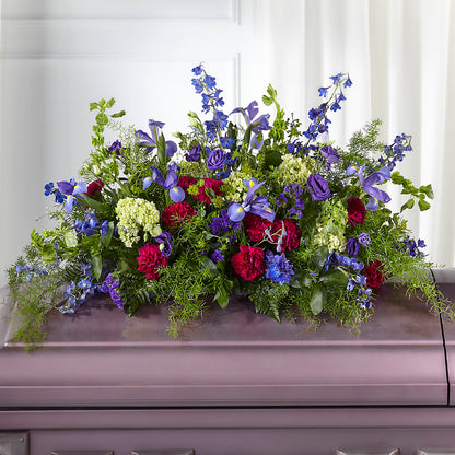 Always Treasured Casket Spray –  Vincent Fleuriste, Sainte-julie PQ