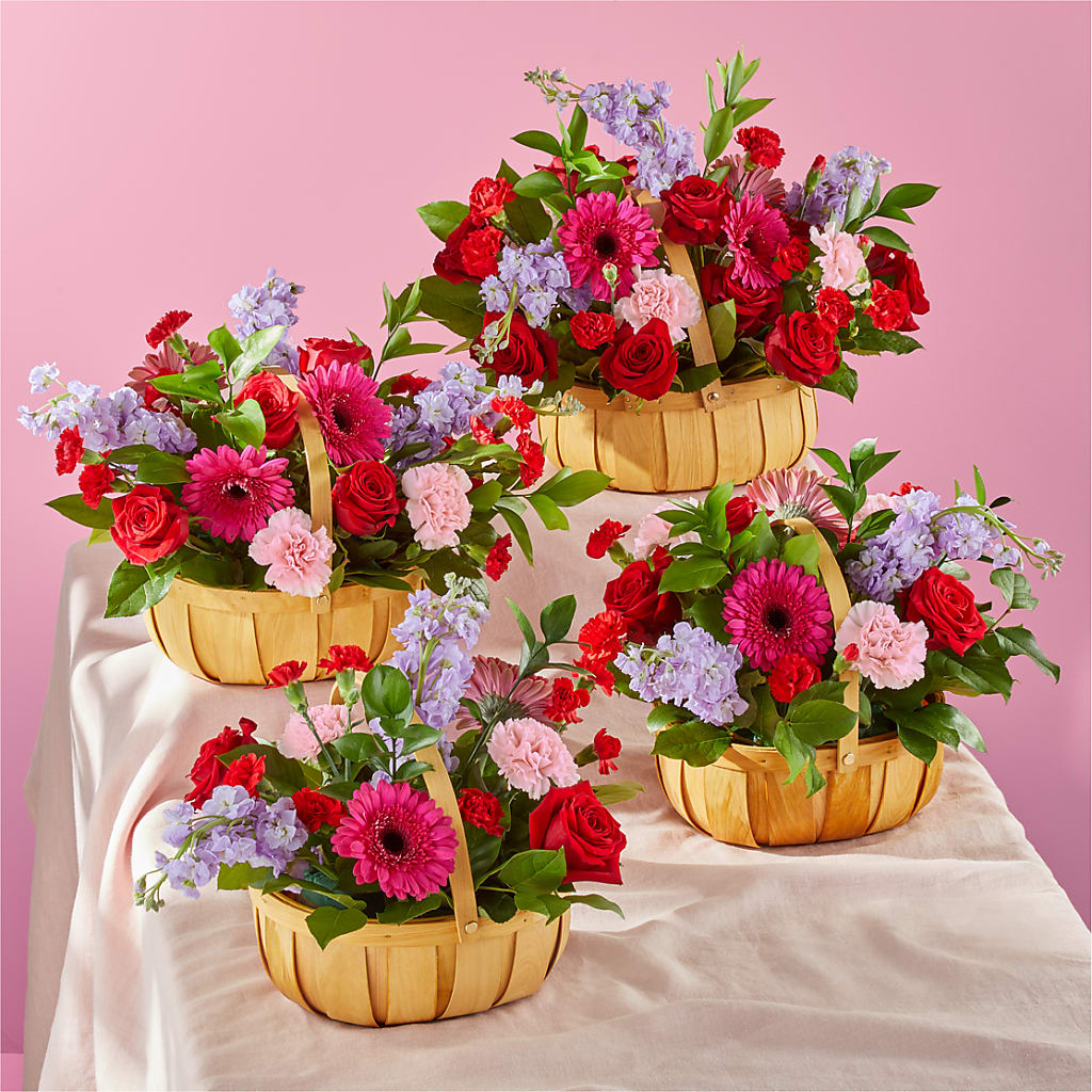 Pink Picnic Basket –  Vincent Fleuriste, Sainte-julie PQ