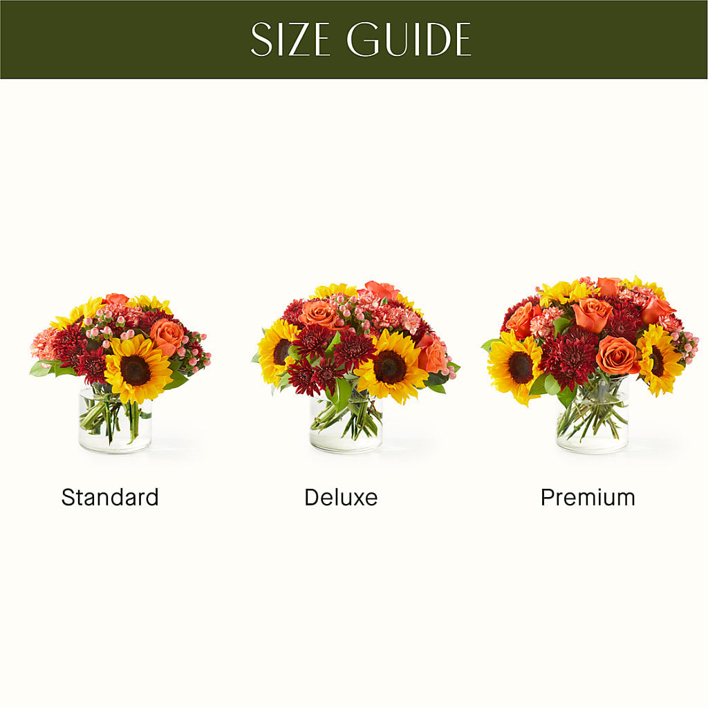 September Sunset Bouquet –  Vincent Fleuriste, Sainte-julie PQ