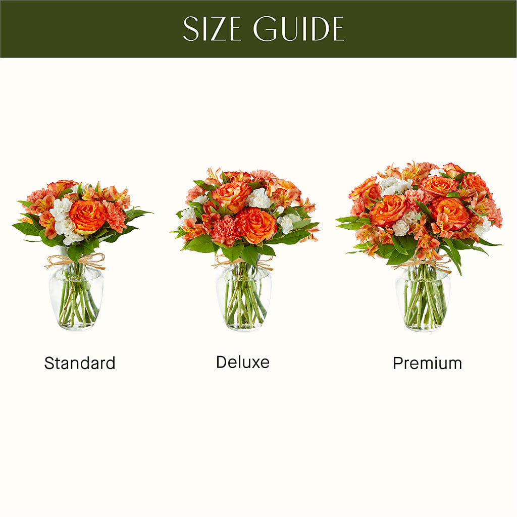 Apricot Glow Bouquet –  Vincent Fleuriste, Sainte-julie PQ