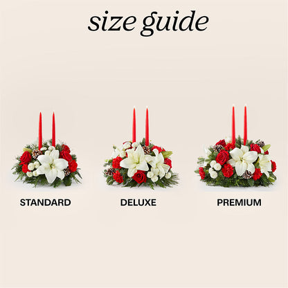 Seasonal Festivities Centerpiece –  Vincent Fleuriste, Sainte-julie PQ