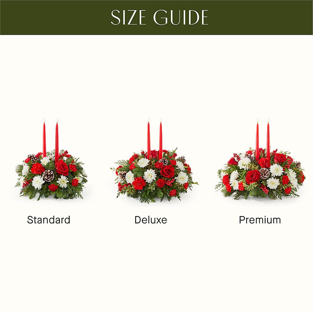 Holiday Soiree Centerpiece –  Vincent Fleuriste, Sainte-julie PQ