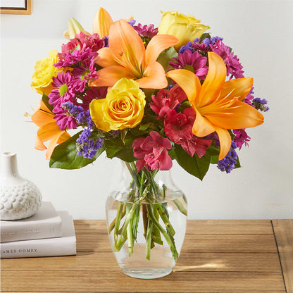 Colorful Visions Bouquet –  Vincent Fleuriste, Sainte-julie PQ
